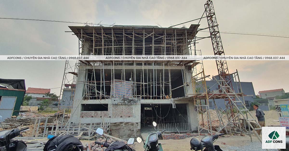 ADF thi công dự án khách sạn 8 tầng tại Bắc Giang