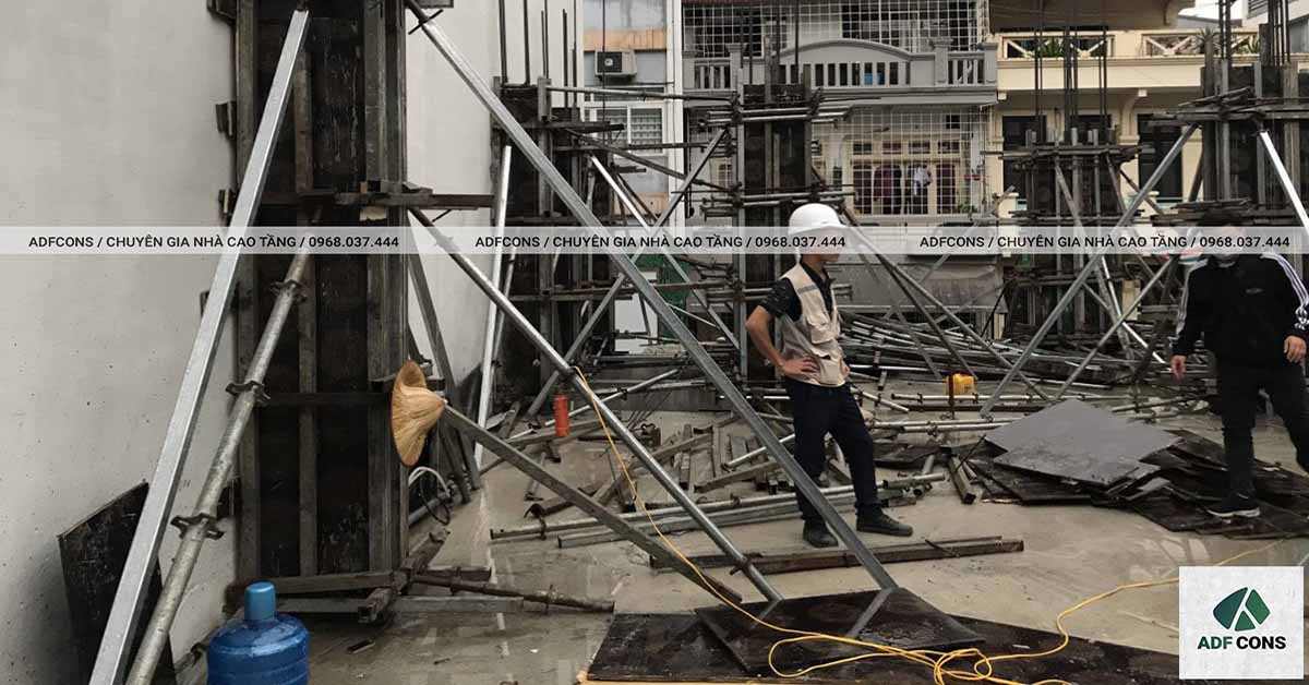 ADF tiến hành thi công công trình tòa nhà văn phòng tại Hoàng Quốc Việt