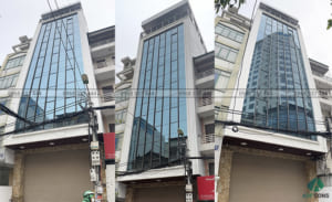 Toàn cảnh thực tế dự án tòa nhà 6 tầng cô Vinh - Phố Huế