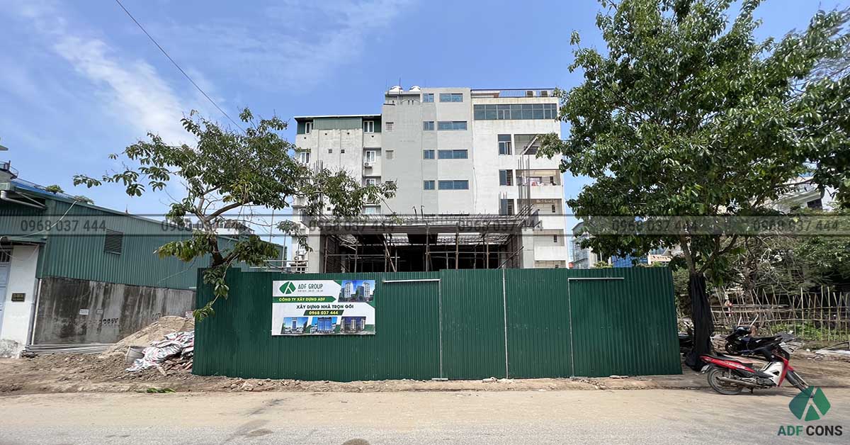 Toàn cảnh dự án tòa nhà văn phòng Việt Thái Building - Bắc Từ Liêm