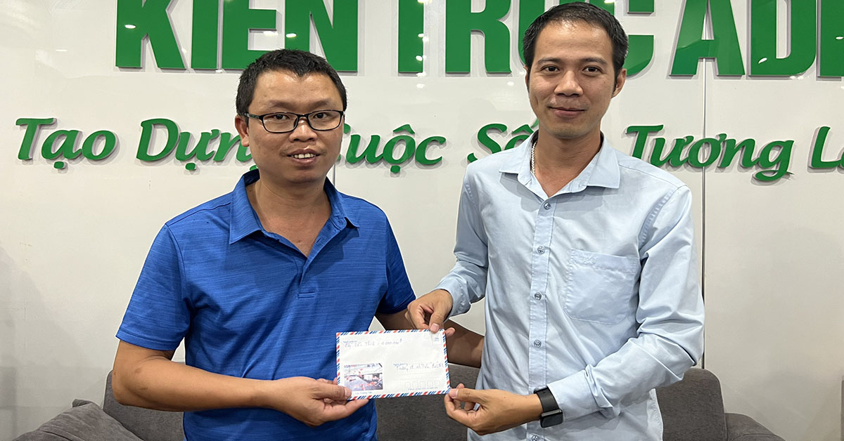Chúc mừng anh Nguyễn Văn Thinh đã trở thành cán bộ thi công xuất sắc nhất tháng 6-2022