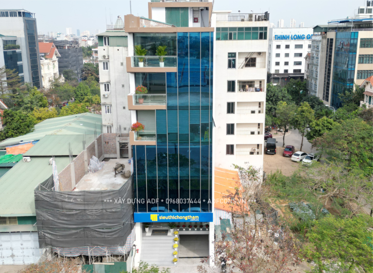 Công trình xây dựng tòa nhà Việt Thái