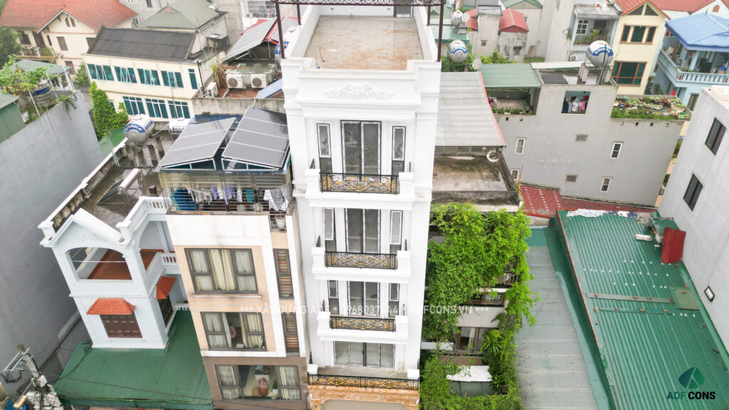 Công trình nhà phố Anh Long Long Biên 