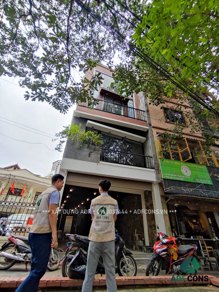 DỰ ÁN XÂY DỰNG NHÀ PHỐ CHỊ NHUNG – CẦU GIẤY 