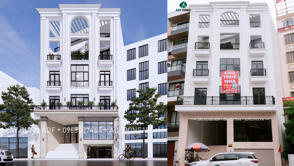 Tòa nhà văn phòng cô Thanh – Bắc Giang 