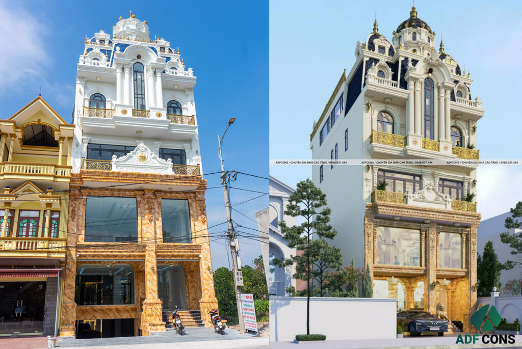 Dự án nhà cao tầng tân cổ điển Thái Bình 