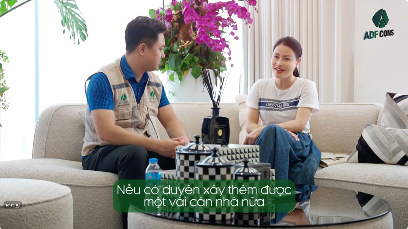 Cảm nhận Chị Vân Đội Cấn về xây nhà trọn gói ADF