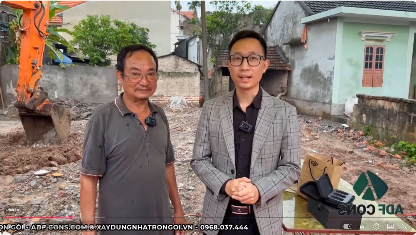 Cảm nhận Chú Chuyên Hải Dương về xây nhà trọn gói ADF